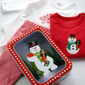 3 Packs Gift Set Premium Soft 100% Cotton Newborn Fashion Garment Cartoon Knitted Long Sleeve Rompers Christmas Baby Jumpsuit